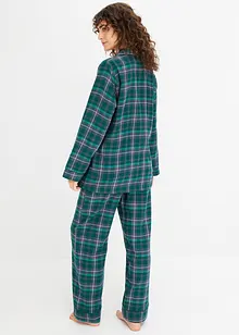 Gewebter Pyjama aus Flanell, bonprix