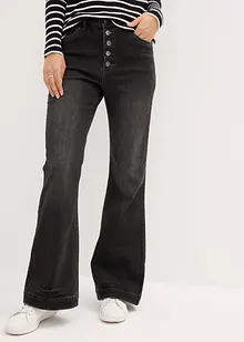 Bootcut-Jeans High Waist, Bequembund, bonprix