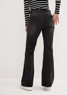 Bootcut-Jeans High Waist, Bequembund, bonprix