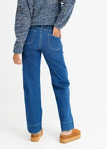 Wide-Leg-Jeans, Low Waist, bonprix