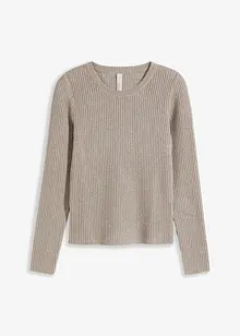 Gerippter Pullover, bonprix