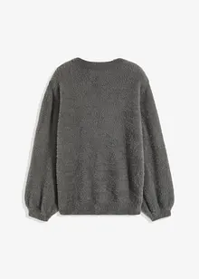 Oversize-Pullover mit tiefem Rückenausschnitt, bonprix