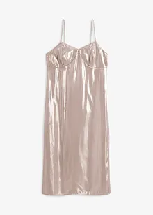 Trägerkleid aus feinem Satin, bonprix