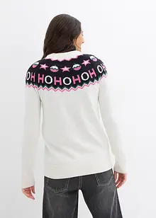 Pullover mit Weihnachtsmotiv, bonprix