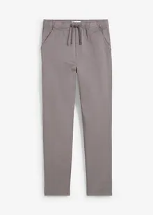 Jungen Regular Fit Stretch-Schlupf-Chinohose mit Bio Baumwolle, Straight, bonprix