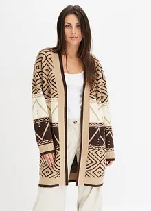 Longstrickjacke Oversize, bonprix