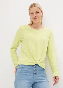 Softes Shirt mit Twistdetail, bonprix