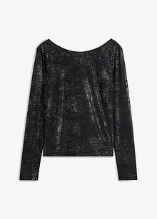 Langarmshirt mit Mesh, bonprix