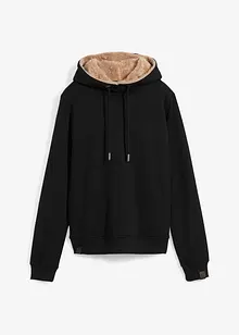 Thermo-Kapuzensweatshirt mit Teddyfutter, bonprix