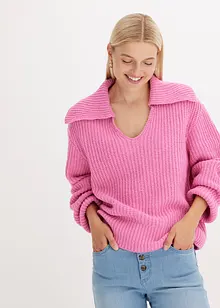 Gerippter Pullover, bonprix