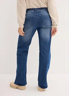 Wide-Leg-Jeans High Waist, Bequembund, bonprix