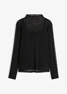 Langarmshirt mit Mesh, bonprix