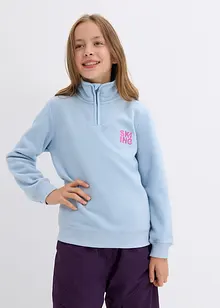 Mädchen Fleece Sweatshirt, bonprix