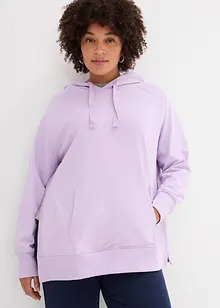 Hoodie mit Seitenschlitzen, bonprix