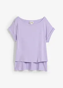 Oversize-Shirt aus fließender Viskose, bonprix