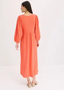 Midikleid aus strukturiertem Jersey, bonprix