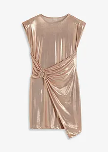 Minikleid mit dekorativer Spange, bonprix
