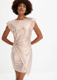 Minikleid mit dekorativer Spange, bonprix