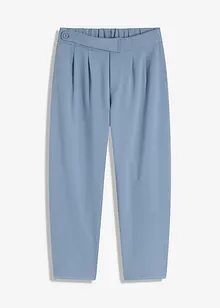 Jersey-Hose mit Bundfalten, bonprix