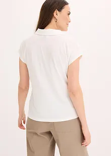 Poloshirt mit Spitze, bonprix