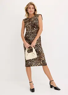 Midikleid mit Raffung, bonprix