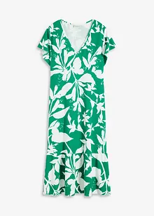Midikleid mit Flügelärmeln, bonprix
