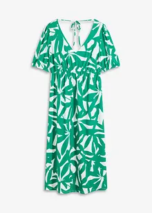 Midikleid mit Puffärmeln, bonprix