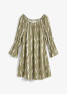 Carmen-Kleid aus fließender Viskose, bonprix