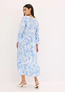 bedrucktes Tunika-Kleid aus fließender Viskose, bonprix