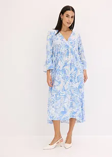 bedrucktes Tunika-Kleid aus fließender Viskose, bonprix