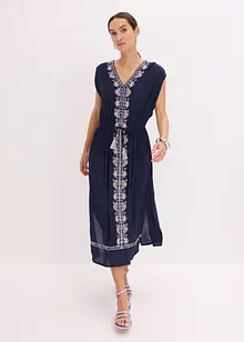 Boho-Midikleid mit Stickerei, bonprix