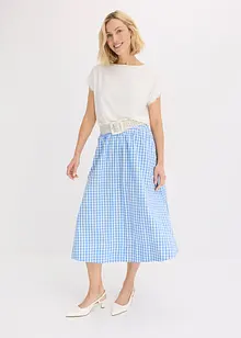 Shirt mit Crochet-Spitze, bonprix