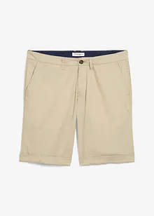 Chino-Bermuda aus reiner Baumwolle, Regular Fit, bonprix