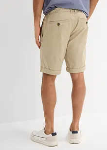 Chino-Bermuda aus reiner Baumwolle, Regular Fit, bonprix