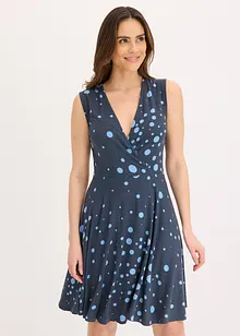 Jerseykleid mit auffälligem Druck, bonprix