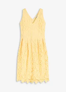 Spitzenkleid mit Häkeleinsatz, bonprix