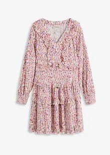 Kleid mit Volants, bonprix