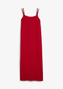 Verstellbares Trägerkleid aus elastischem Crêpe, bonprix