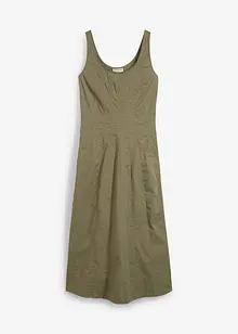 Midikleid mit vertikalen Nähten, bonprix