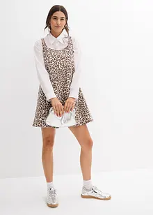 Minikleid aus elastischem Baumwoll-Mix, bonprix