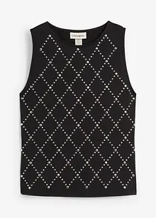 Tanktop mit Nieten, bonprix