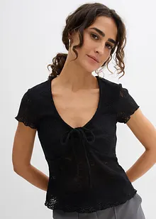 T-Shirt aus Spitze, bonprix