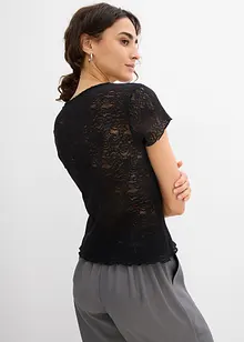 T-Shirt aus Spitze, bonprix