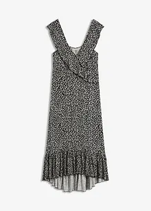 Jerseykleid mit Volants, bonprix