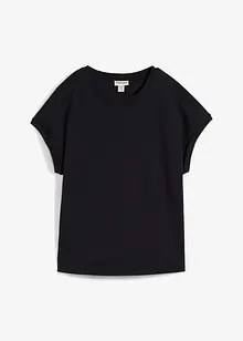 Vokuhila-Shirt aus schwerem Baumwoll-Jersey, bonprix