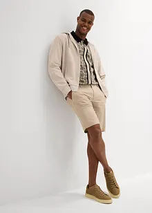 Regular Fit Chino-Bermuda mit Leinen, bonprix