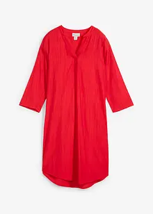 Tunika-Kleid aus fließendem Viskose-Mix mit Struktur Effekt, bonprix