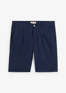 Regular Fit Stretch-Bermuda mit Bundfalte, bonprix