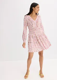 Kleid mit Volants, bonprix