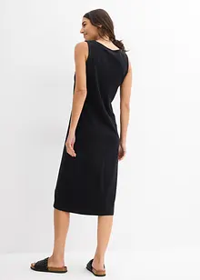 Midikleid aus reiner schwerer Bio-Baumwolle, bonprix
